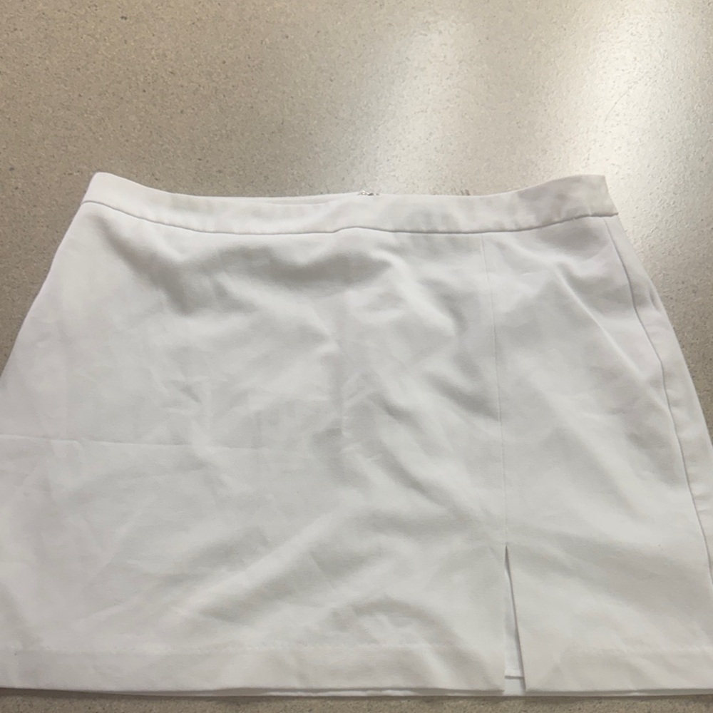 Halogen Elegant White Skirt